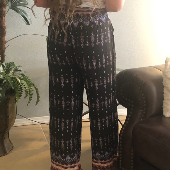 Rayon print pants - Picture 2 of 7
